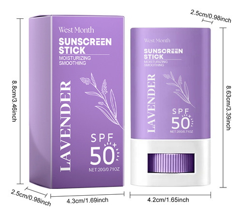 L Natural Zn Own 50 Sunscreen 20g Facial Sunscreen Stick