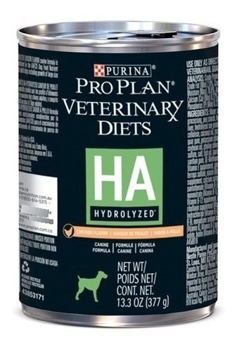 Pro Plan Veterinary Diets Hydrolized Canine Húmedo Ha Lt