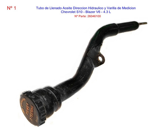 Tubo De Llenado Aceite Direccion Hidraulico Y Varilla  (1)