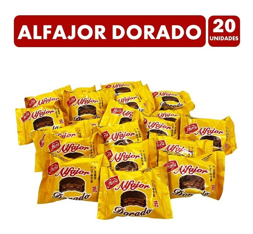 Alfajor Dorado (20 Alfajores) 