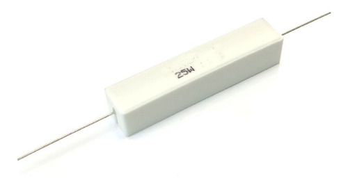 Set 3pz Resistencia De Alambre 25w Varios Valores
