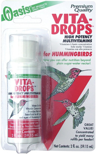 Oasis #802584 Hummingbird Vitamin, 2-ounce