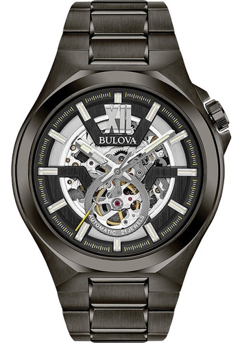 Reloj Bulova Automatic Skeleton Original Para Hombre 98a179 