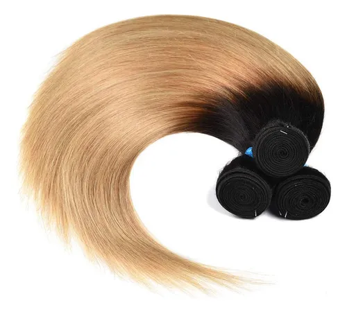 Muaowig Extensiones De Cabello Humano 1b/27, Lacio, Tono Rem