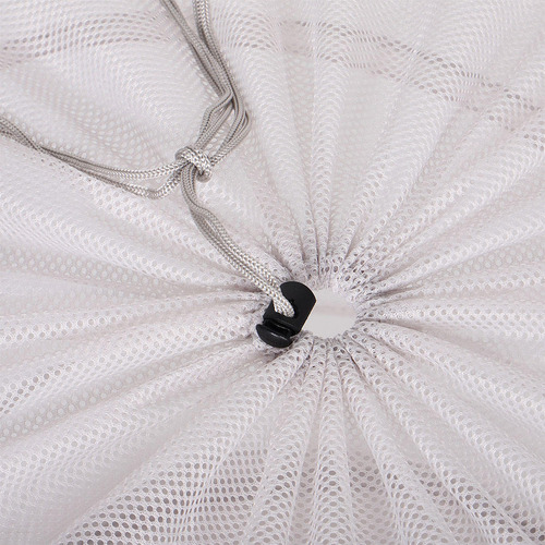 Cesto De Ropa De Malla Plegable Con Cordón Transpirable L