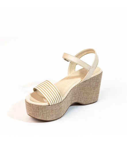 Sandalia Mujer Footloose Fd-021 (35-39) Marine Beige