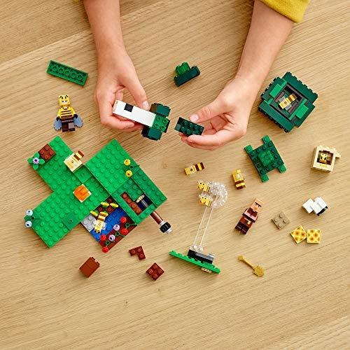 Lego Minecraft The Bee Farm 21165 Minecraft Juguete De Acció