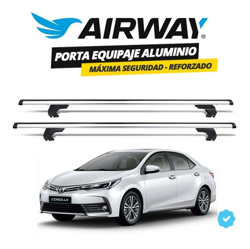 Imagen 5 de 10 de Barras Porta Equipaje Reforzado Aluminio P/ Peugeot Airway