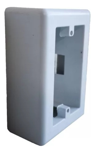 Caja Rectangular Para Cable Canal Alto Impacto Taad Pack X3