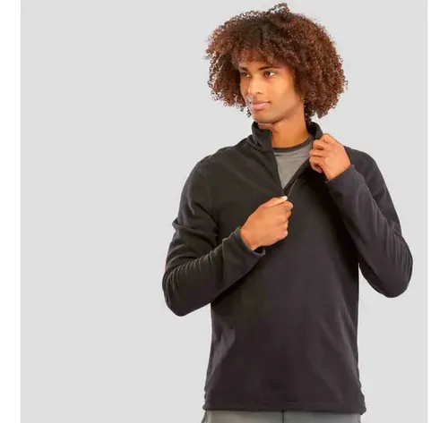 Blusa Fleece Masculina Mh100 Forclaz