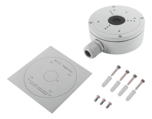 Caja De Conexiones Para Camaras Tipo Bala Ds1280zjs Blanco