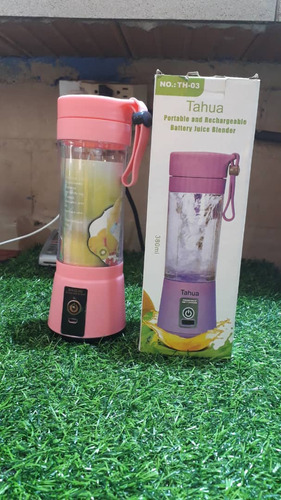 Mini Licuadora Termo Portátil Recargable De 380ml