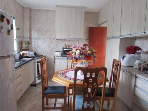 Sobrado Com 3 Dormitórios À Venda, 138 M² Por R$ 585.000,00 - Centro - São Vicente/sp - So0343
