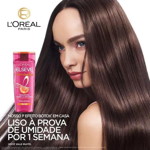 Condicionador Elseve Liso Dos Sonhos Aha + Queratinavegetal