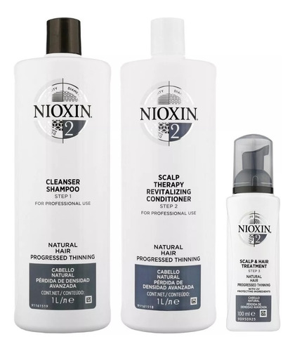 Nioxin-2 Tratamiento Densificador De Cabello Natural 1000ml