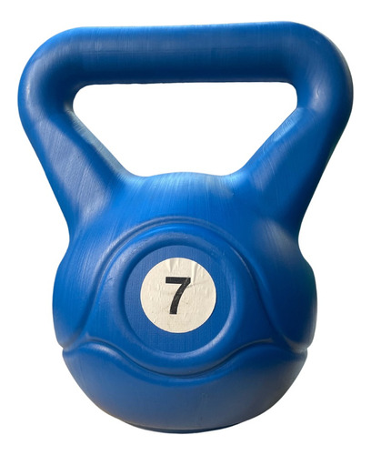 Pesas Rusas 7 Kg Pvc Kettlebell Pesa Rusa Funcional