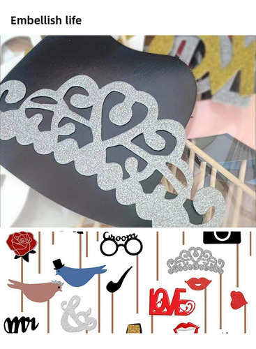 31 Piezas Creativas Para Bodas, Fiesta De Cumpleaños, Bricol