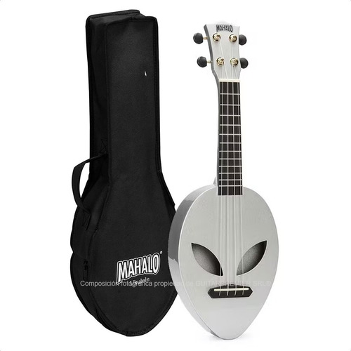 Ukelele Mahalo Soprano Alien Cuerdas Aquila + Funda Original