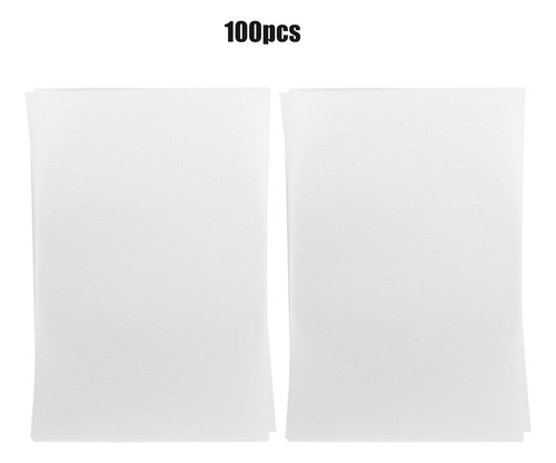 Papel De Calco Translúcido Para Copiar, 100 Unidades