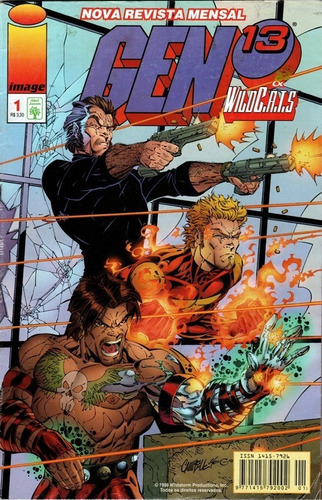 Gen 13 E Wildcats 1 Image Comics Abril Jovem