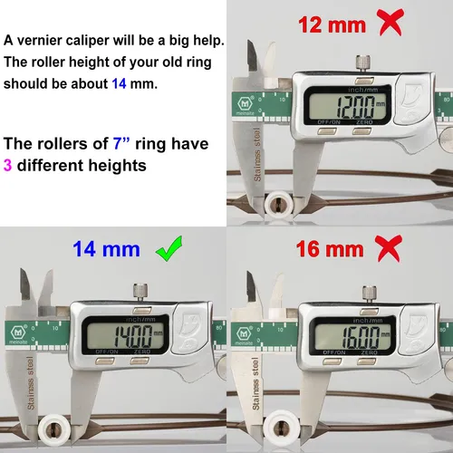 Jolaxy Anillo Giratorio Para Microondas De 7 Pulgadas Con Ro
