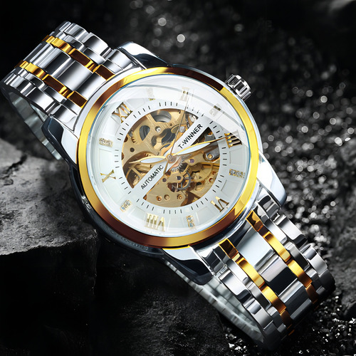 Reloj Mecánico T-Winner SLZg108 Negro