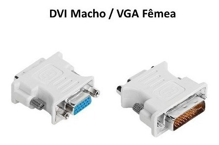 Adaptador Dvi I(24+5)macho/ Db15 Hd Vga Femea