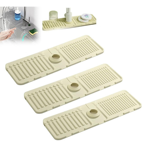 Protector Contra Salpicaduras Silicona Para Grifo Fregadero