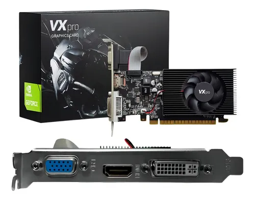 Placa De Vídeo Vxpro Nvidia Geforce Gt 730 4gb Ddr3 128bit