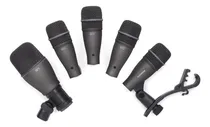 Comprar Kit De Microfones Para Bateria Com 5 Peças Samson Dk705