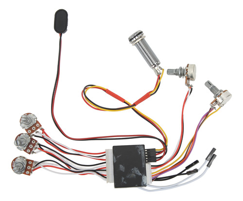 Cablagem De Guitarra: Potenciômetro Duplo De 3 Vias, Prático