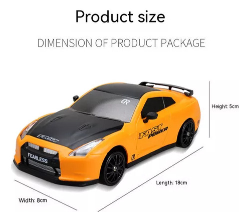 Coche De Control Remoto Recargable Para Niños 1:24
