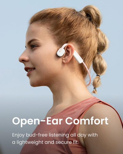 Auriculares Deportivos Bluetooth Shokz Openmove Rosa Con Peg