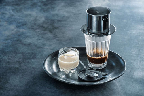 Imagen 6 de 8 de Cafetera Vietnamita Filtro Por Goteo Camping Portátil