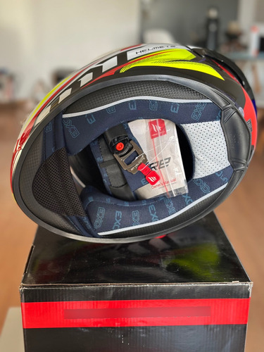 Casco Mt Kre Lookout Tricompuesto Talle L Nuevo En Caja!! Amarillo Jaguar L