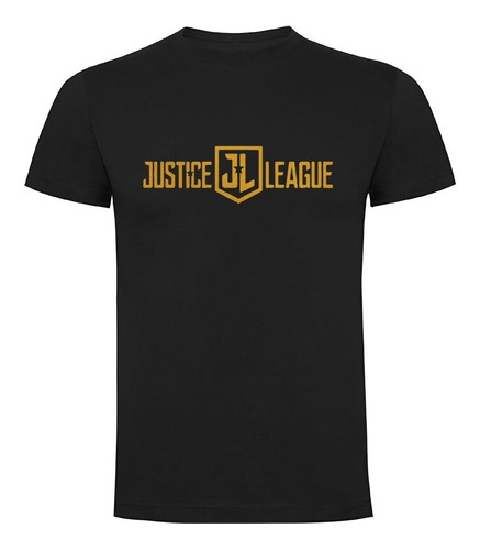 Polera Negra Justice League / Liga De La Justicia