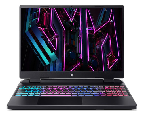Computador Portatil Gamer Acer Predator Helios Neo 16 Negro, Intel Core I7 13650hx, 16gb De Ram, 512gb Ssd, Nvidia Geforce Rtx 4060 8gb, 165hz Wuxga 1920 X 1200px, Windows 11 Home