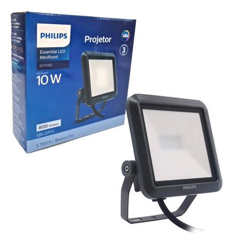 Reflector 10w 120/277v 5700k 800lmns Philips. Re-60