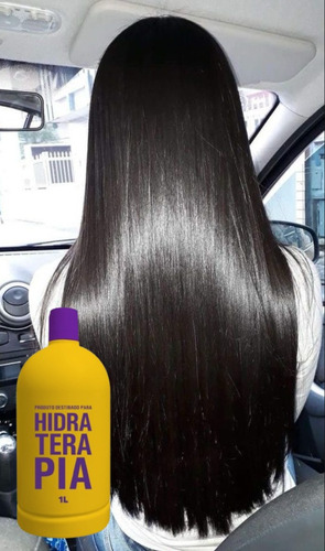 Mascara Organica Hidra Terapia Cabelos De Princesa 1l