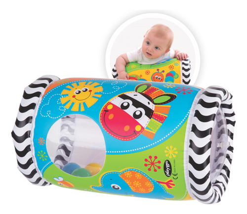 Juguete Playgro Tumble Jungle Musical Peek In Roller