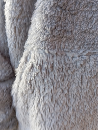 Buzo Manta Oversize Gris Con Capucha Hip Hop Frío Bariloche