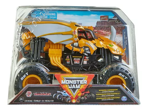 Hot Wheels Monster Trucks Will Trash It All 1:24 Scale Die-Cast