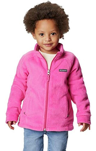 Columbia Baby Toddler Benton Springs Fleece Jacket, Pink Ice