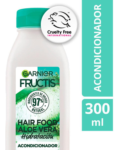Acondicionador Hid. Fructis Hairfood Aloe Vera Garnier 300ml