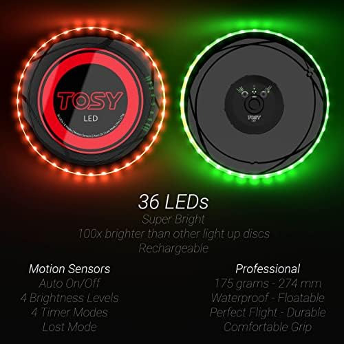 Disco Volador Led Tosy 36 Y 360 - Auto Up Extremadamente Int