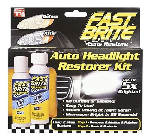 Brand: Natures Pillows Kit Fast Auto Headlight Restore