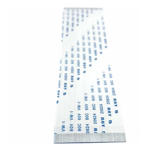 Imagen 1 de 5 de Cable Flex Membrana Plano 2 Piezas 60 Pines 12 Cm A W M