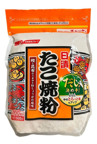 Imagen 1 de 2 de Nissin Foods, Polvo Para Takoyaki Ko, 500g