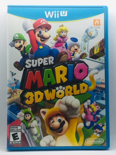 Super Mario 3d World - Nintendo Wiiu - Com Luva - Cib