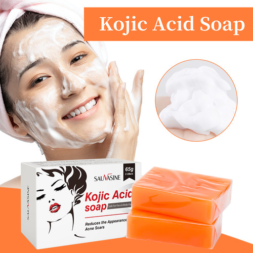 Jabón De Ácido Kójico Natural Suave Hecho A Mano, 2 Piezas